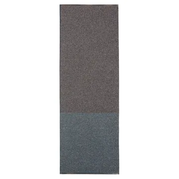 Moor Teppich midnight metallic (Blau-Bronze) - 70 x 300cm - Brita Sweden