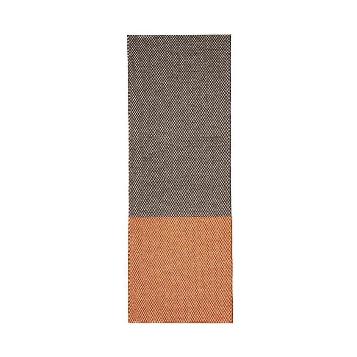 Brita Sweden Moor Teppich mud (Schwarz-Terrakotta) 70 x 300cm