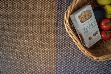 Moor Teppich plum (Braun-Lila) - 70 x 200cm - Brita Sweden