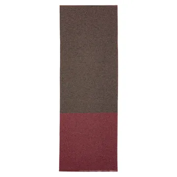 Moor Teppich raspberry (Grün-Rosa) - 70 x 300cm - Brita Sweden