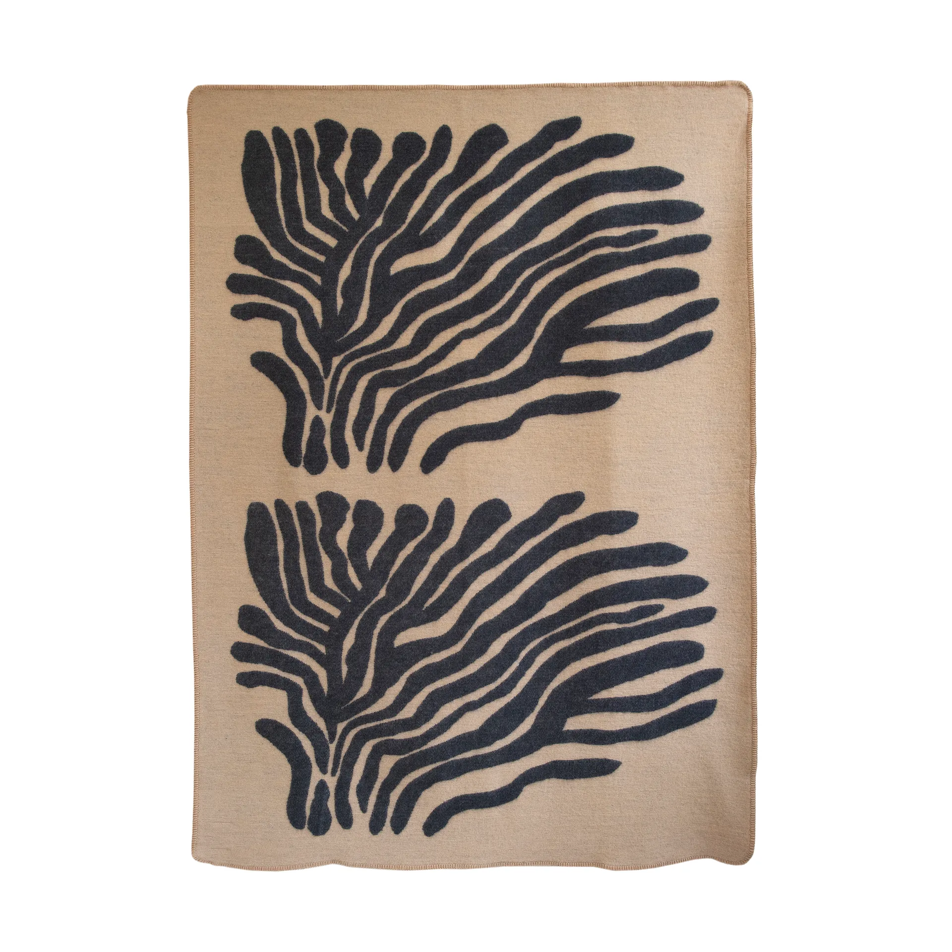 Pine Decke, Sand, 180x130 cm Brita Sweden