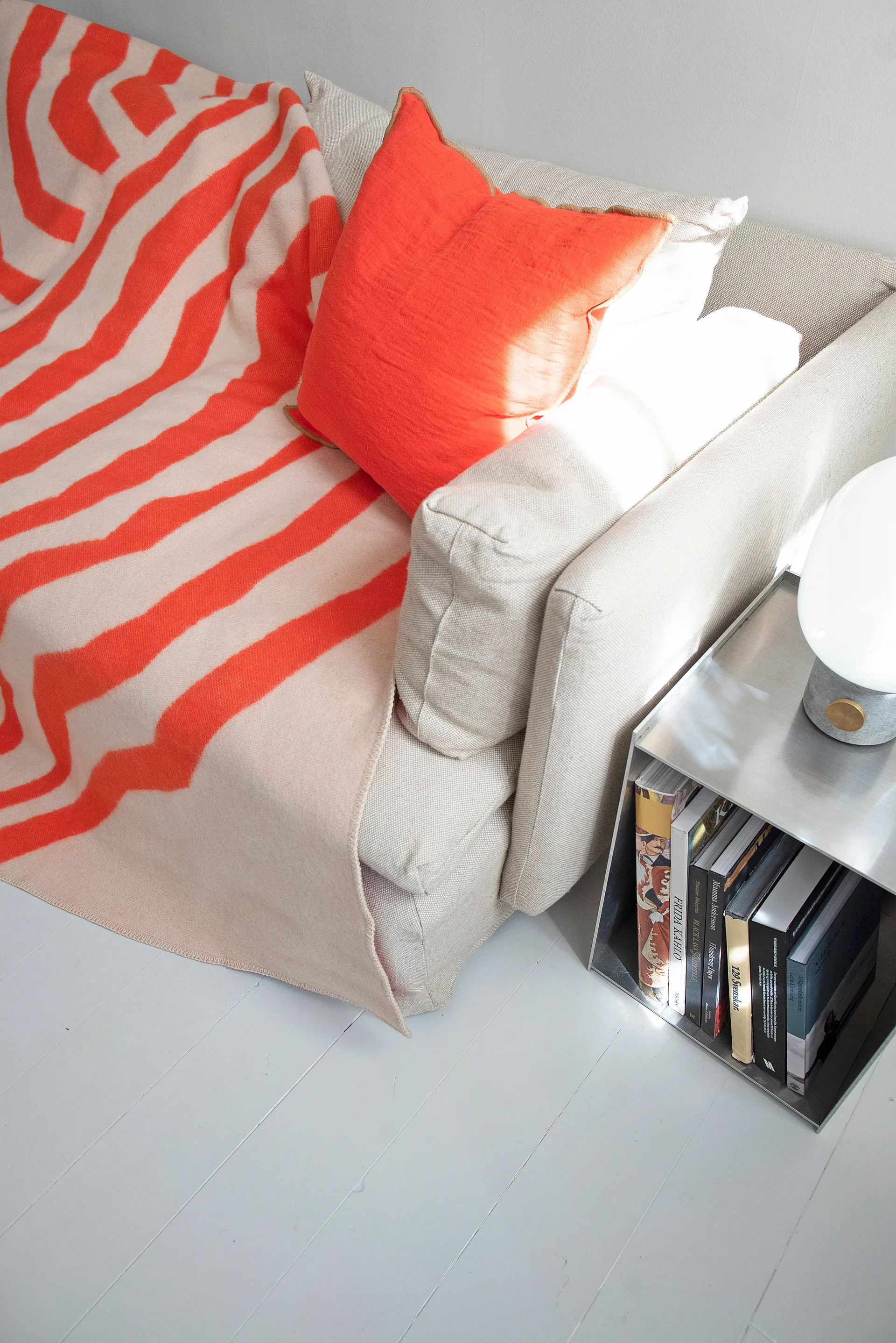 Pugh Decke, Red, 200x130 cm Brita Sweden