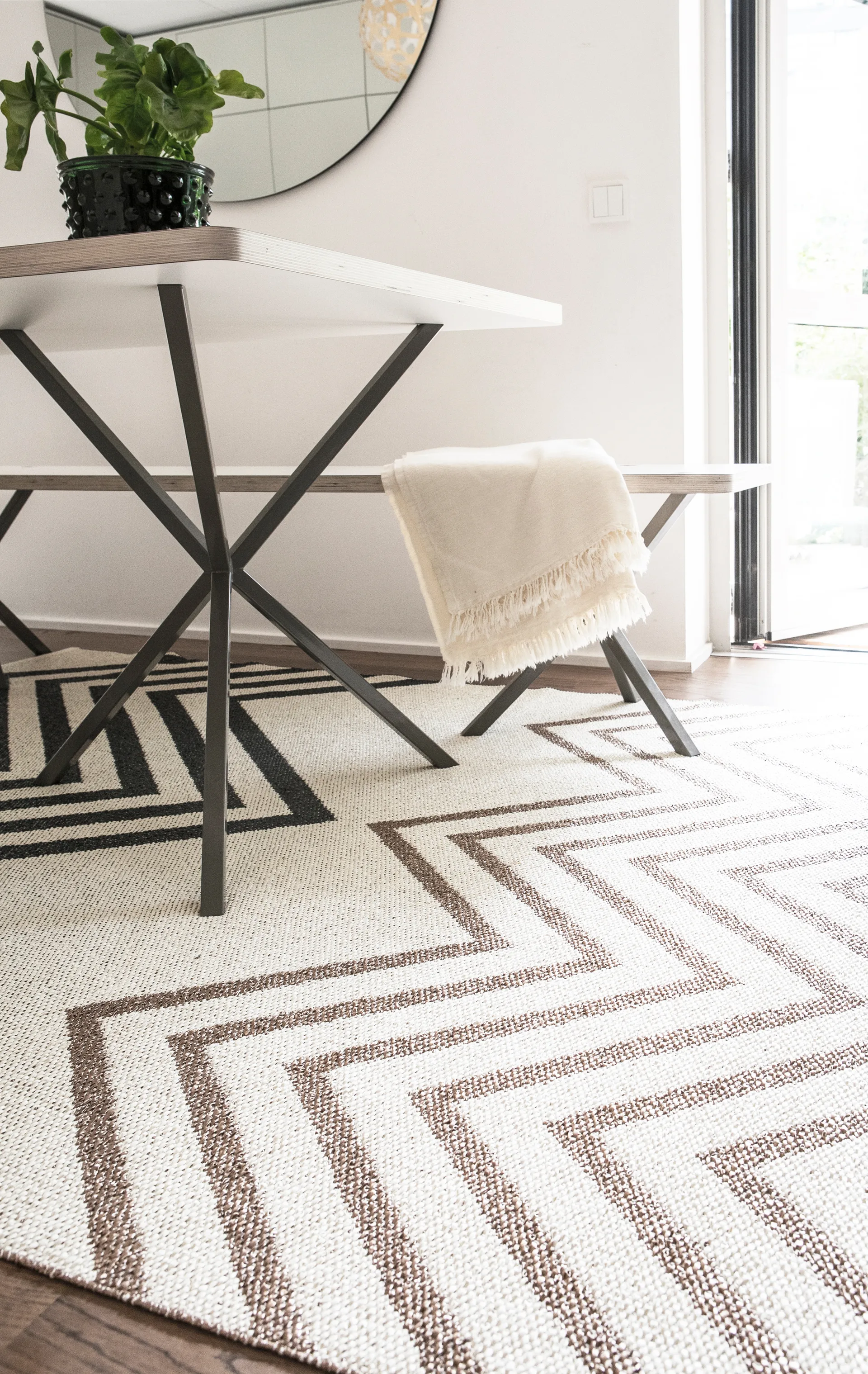 Sapmi Kunststoffteppich 170 x 250cm, Sparkle Brita Sweden