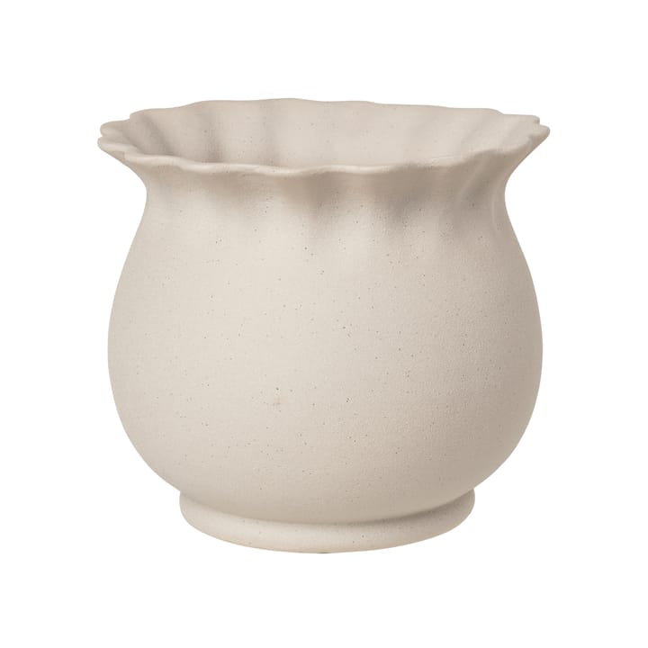 Alexa Blumentopf Ø25,5 cm - Grey Sand - Broste Copenhagen