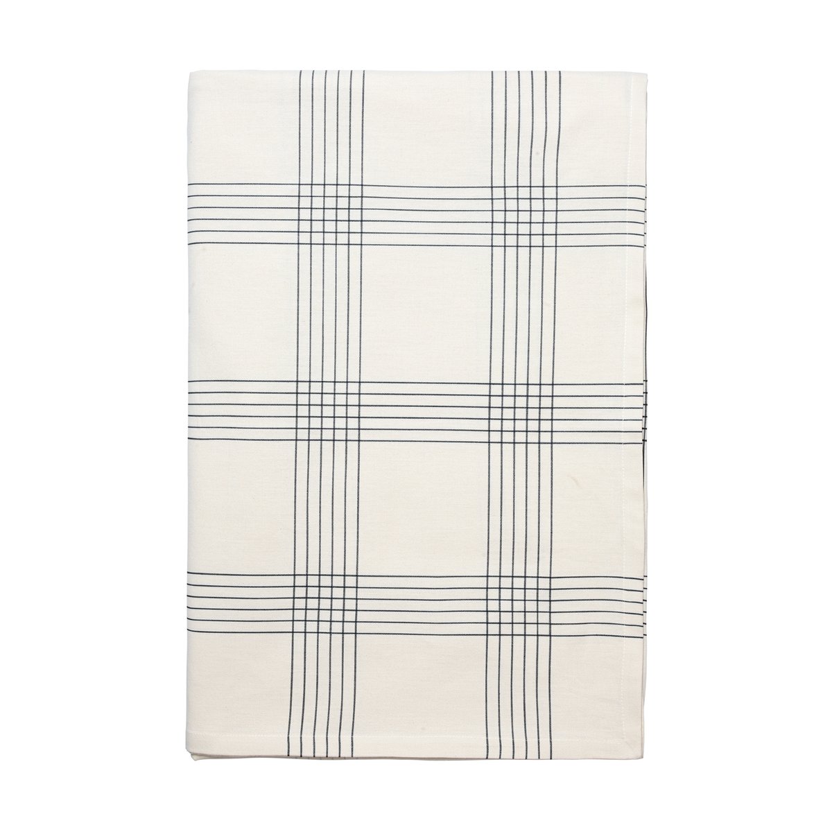 Broste Copenhagen Alice Tischdecke 160x200 cm, Black-Natural