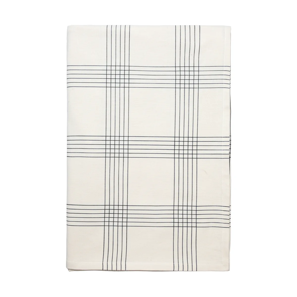 Broste Copenhagen Alice Tischdecke 160x300 cm, Black-Natural