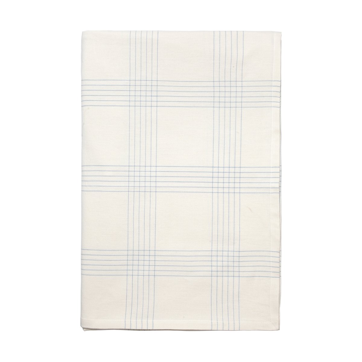 Broste Copenhagen Alice Tischdecke 160x300 cm, Dusty blue-Natural