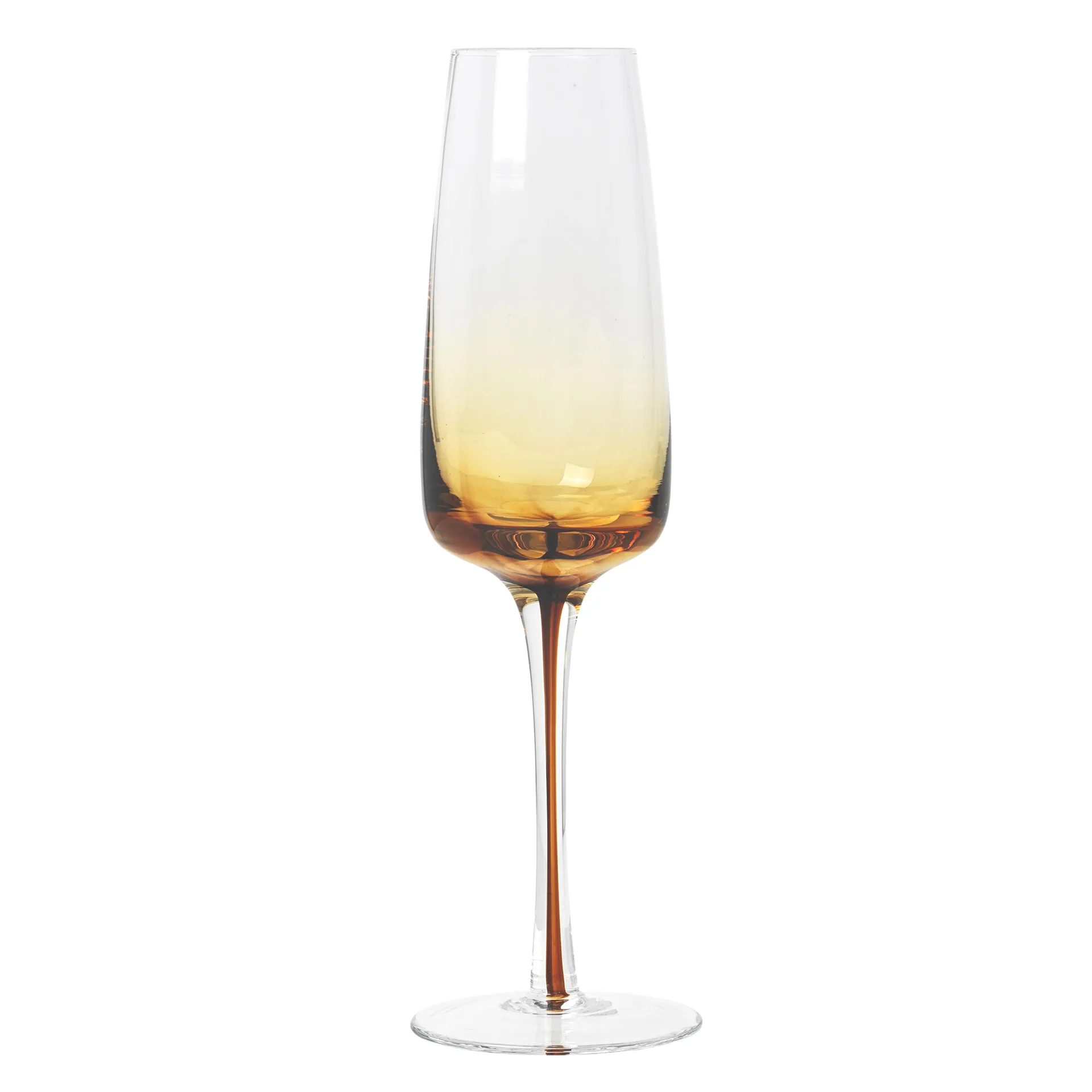 Amber Champagnerglas, 20cl Broste Copenhagen