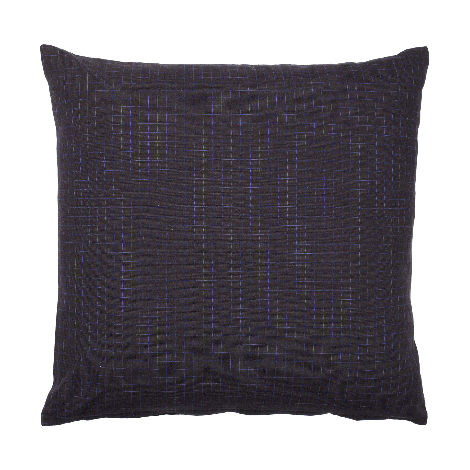 Bodil Kissenbezug 50x50 cm, Black-intense blue Broste Copenhagen
