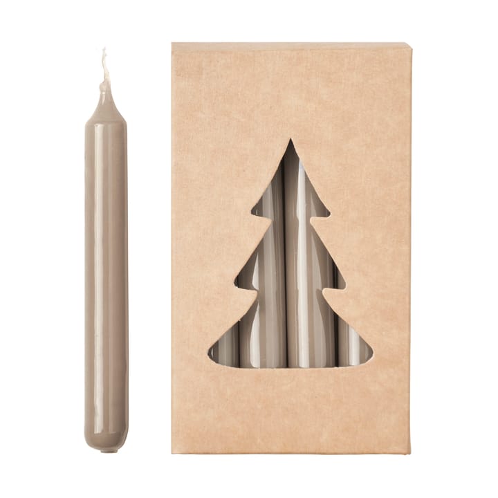 Broste Adventskranzkerzen glossy Ø1,2x10,2cm 20er-Pack - Linen - Broste Copenhagen