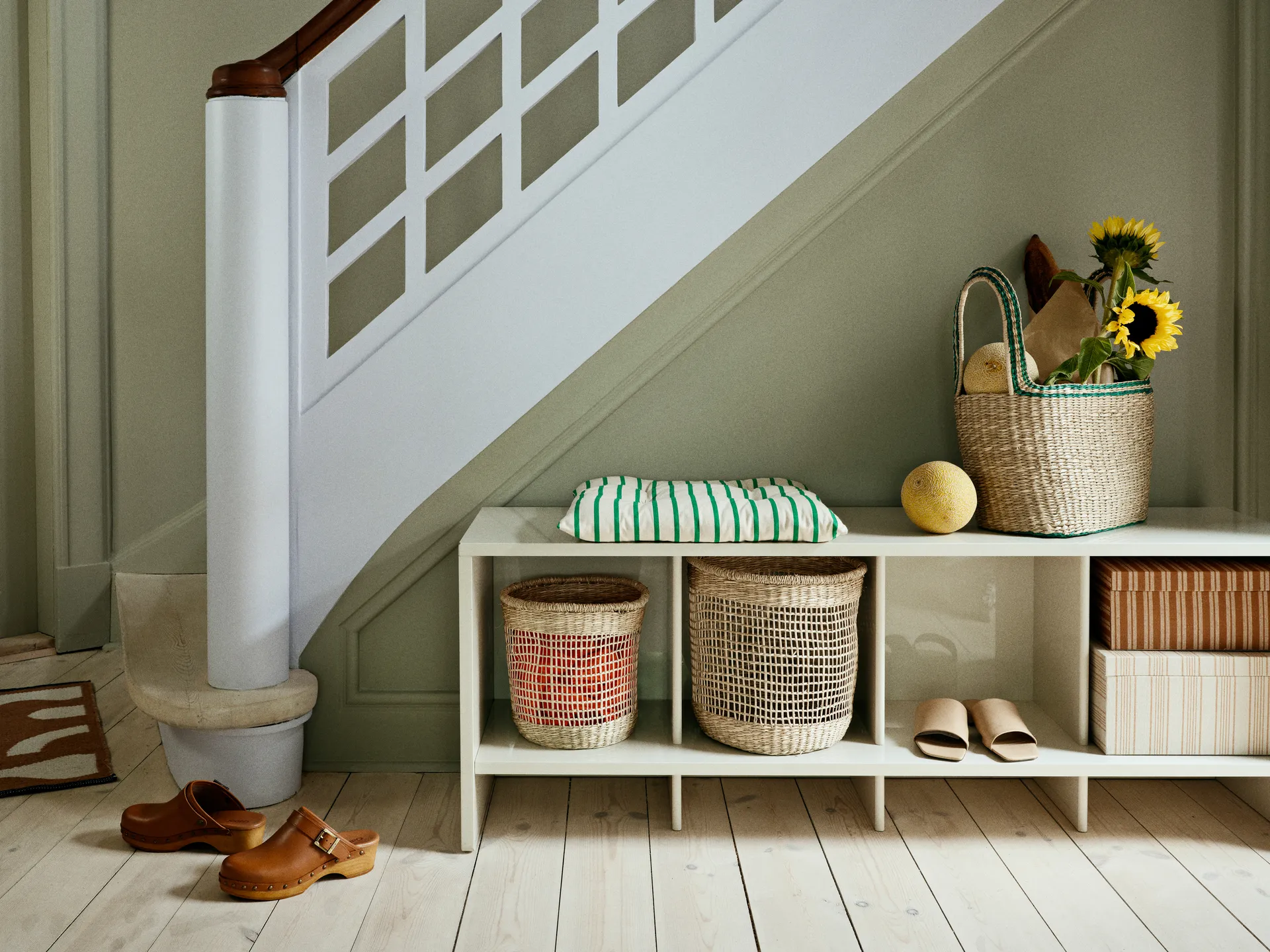 Ceres Fußabstreifer 50 x 70cm, Recycled pet blue Broste Copenhagen