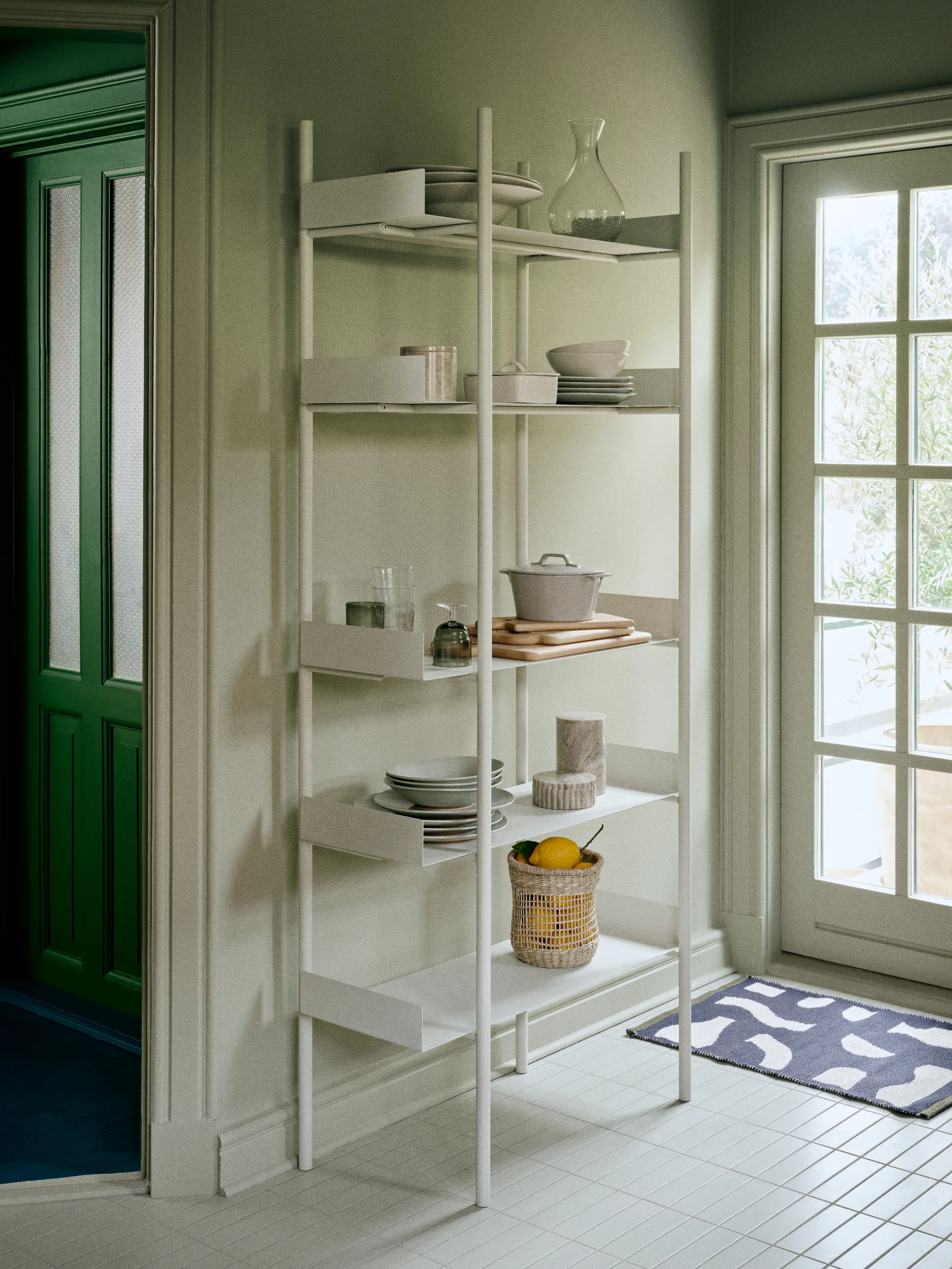 Ceres Fußabstreifer 50 x 70cm, Recycled pet blue Broste Copenhagen