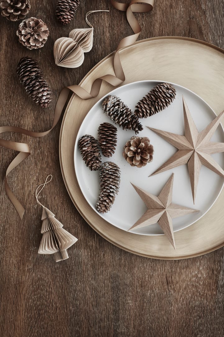 Christmas mix Weihnachtsdekoration 2er Pack. - Natural brown - Broste Copenhagen