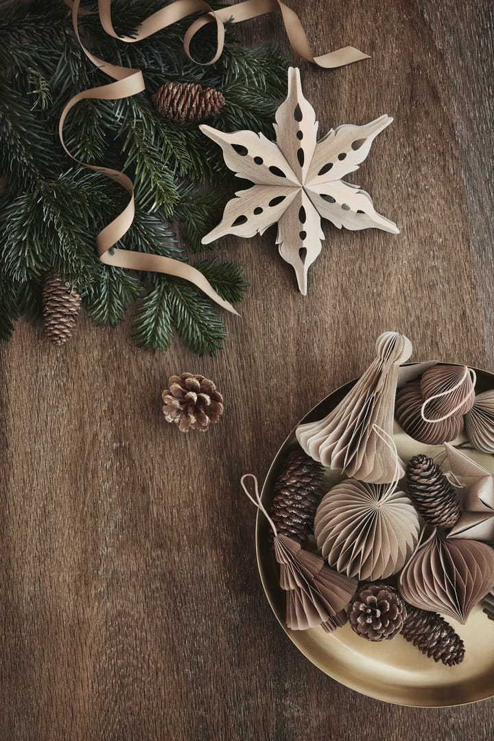 Christmas mix Weihnachtsdekoration 2er Pack. - Natural brown - Broste Copenhagen