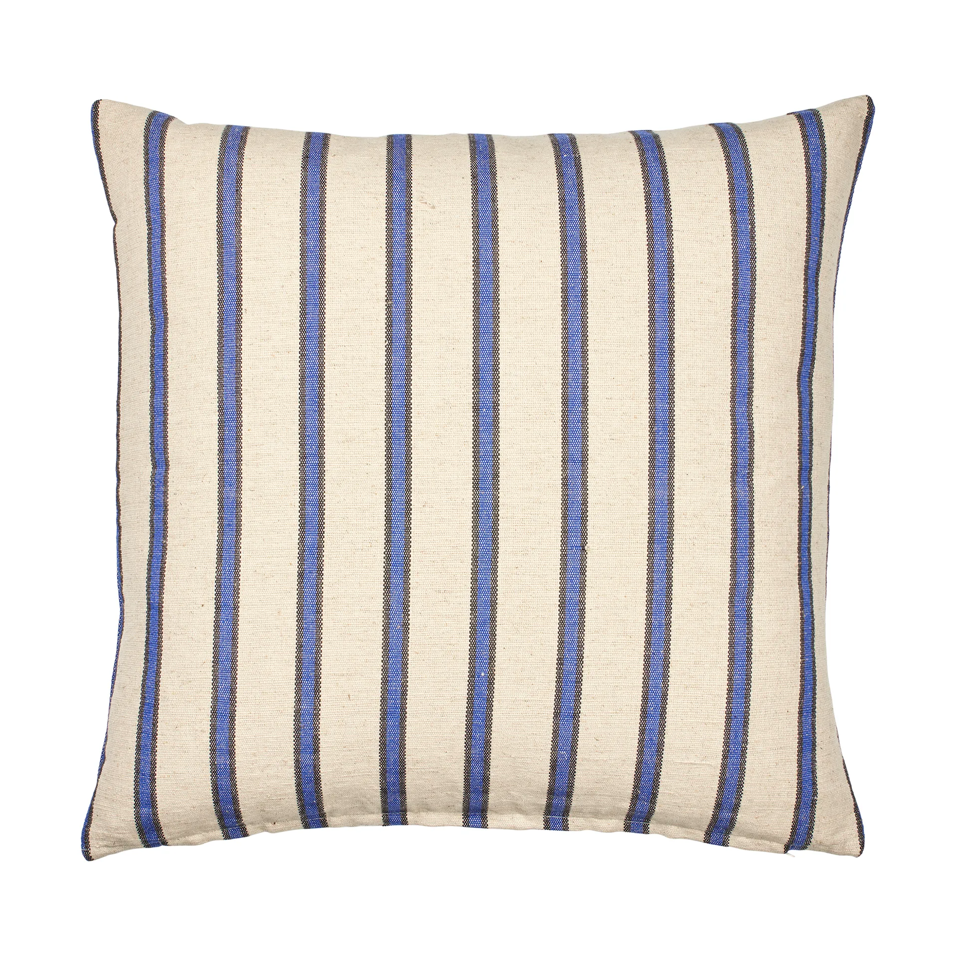 Dagmar Kissenbezug 50x50 cm, Off white-intense blue Broste Copenhagen
