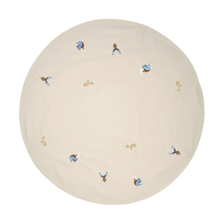 Deer Weihnachtsbaumteppich - Warmes Beige - Broste Copenhagen