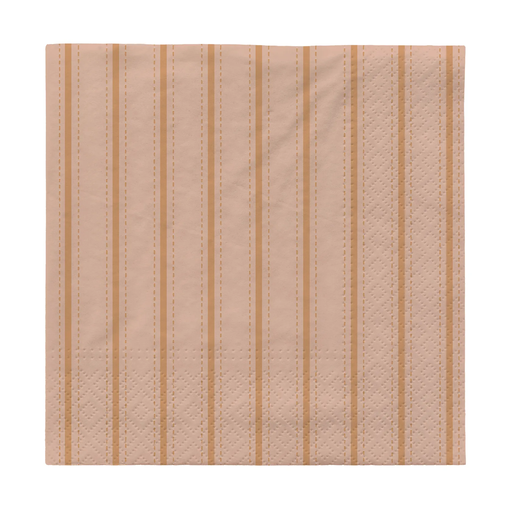 Dolly Papierservietten im 20er Pack, 33x33 cm, Soft pink-cinnamon sand Broste Copenhagen