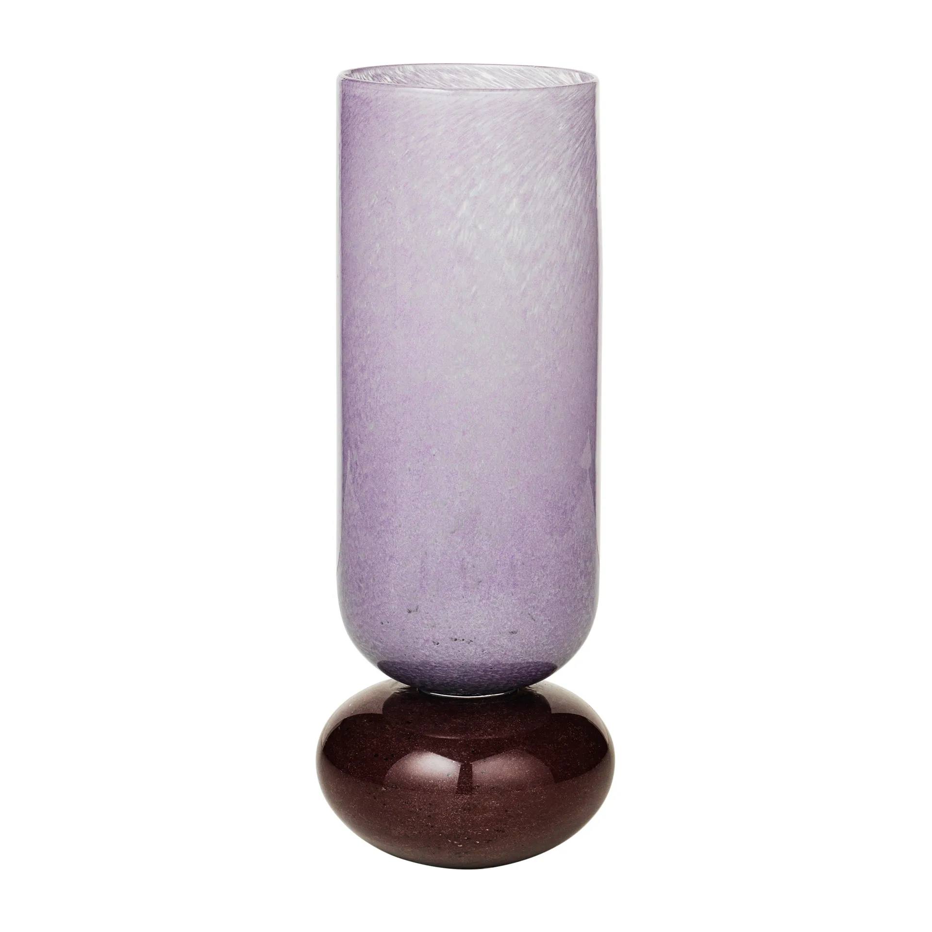 Dorit Vase 31cm, Orchid hush-puce aubergine Broste Copenhagen