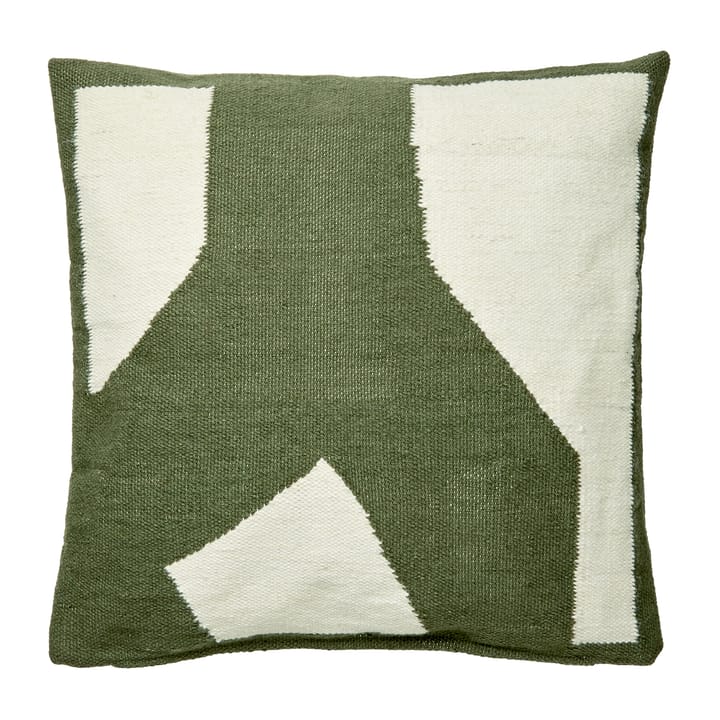 Eilo Kissenbezug 50 x 50cm - Recycled pet green - Broste Copenhagen