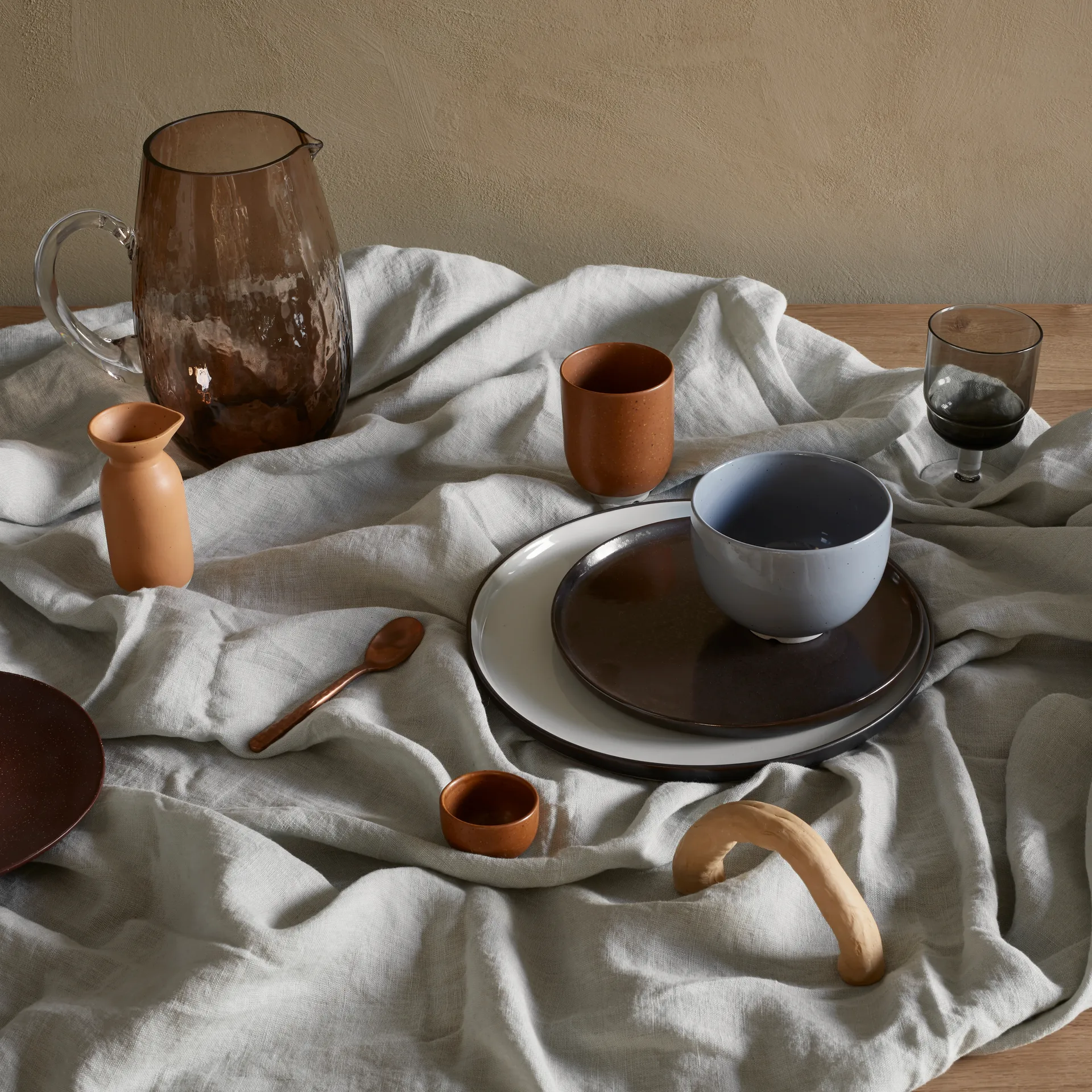 Eli Schale Ø11cm, Soft blue Broste Copenhagen