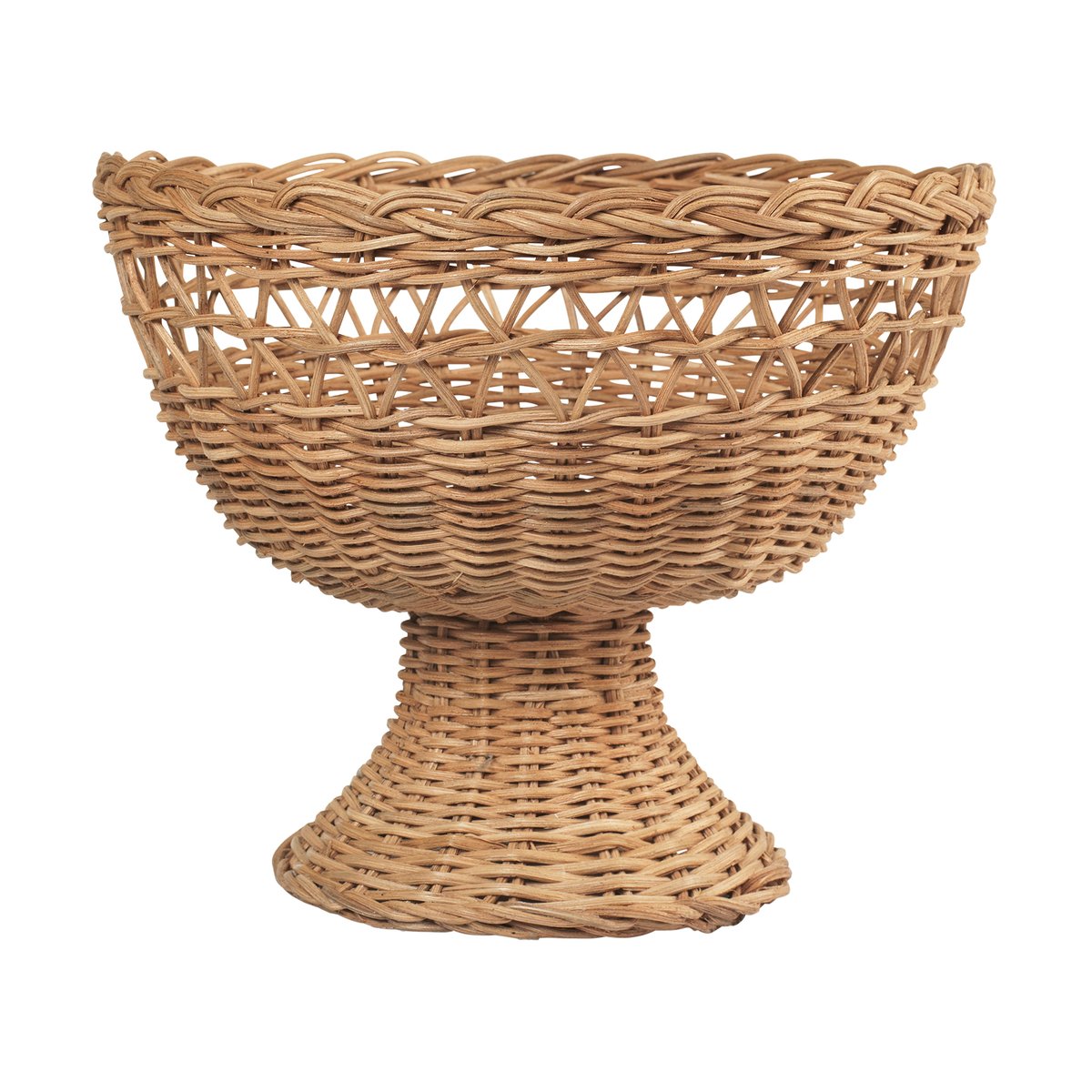 Broste Copenhagen Emmy Korb o26x21 cm | Skandinavisches Design | Aufbewahrungskörbe | Braun