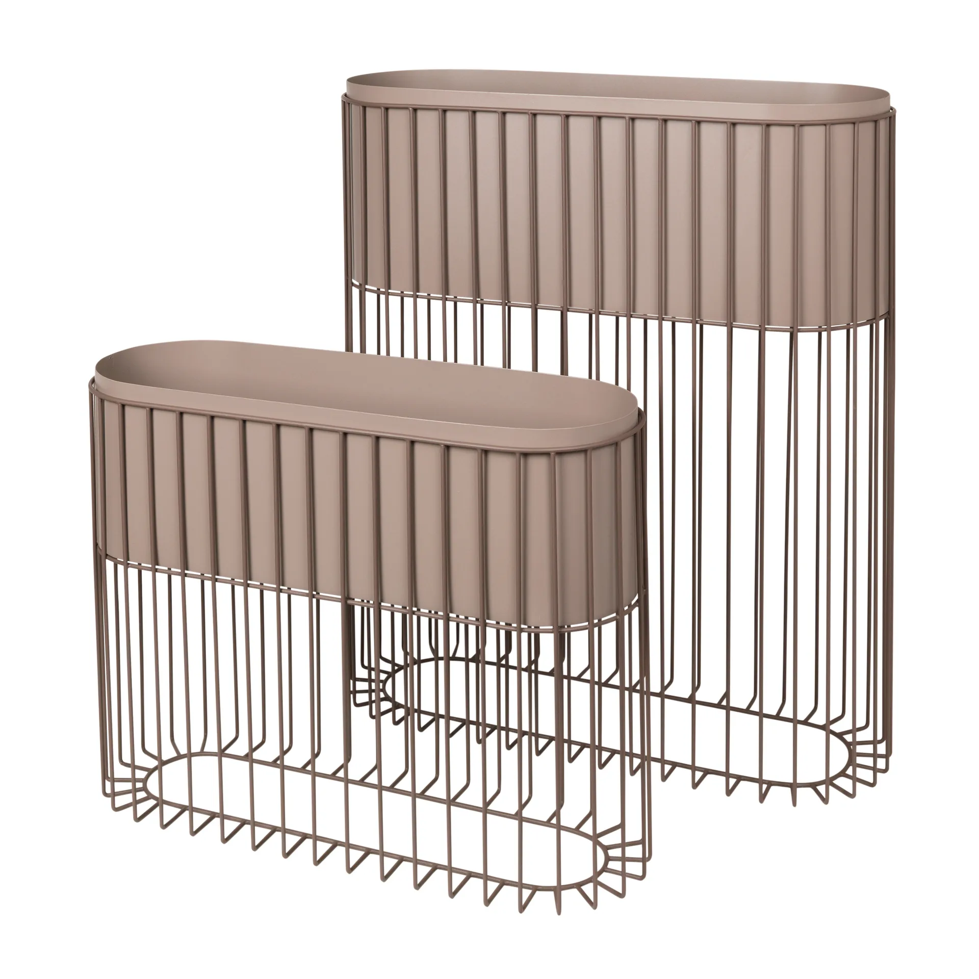 Fenja Blumenkastenset, Simply taupe warm grey Broste Copenhagen