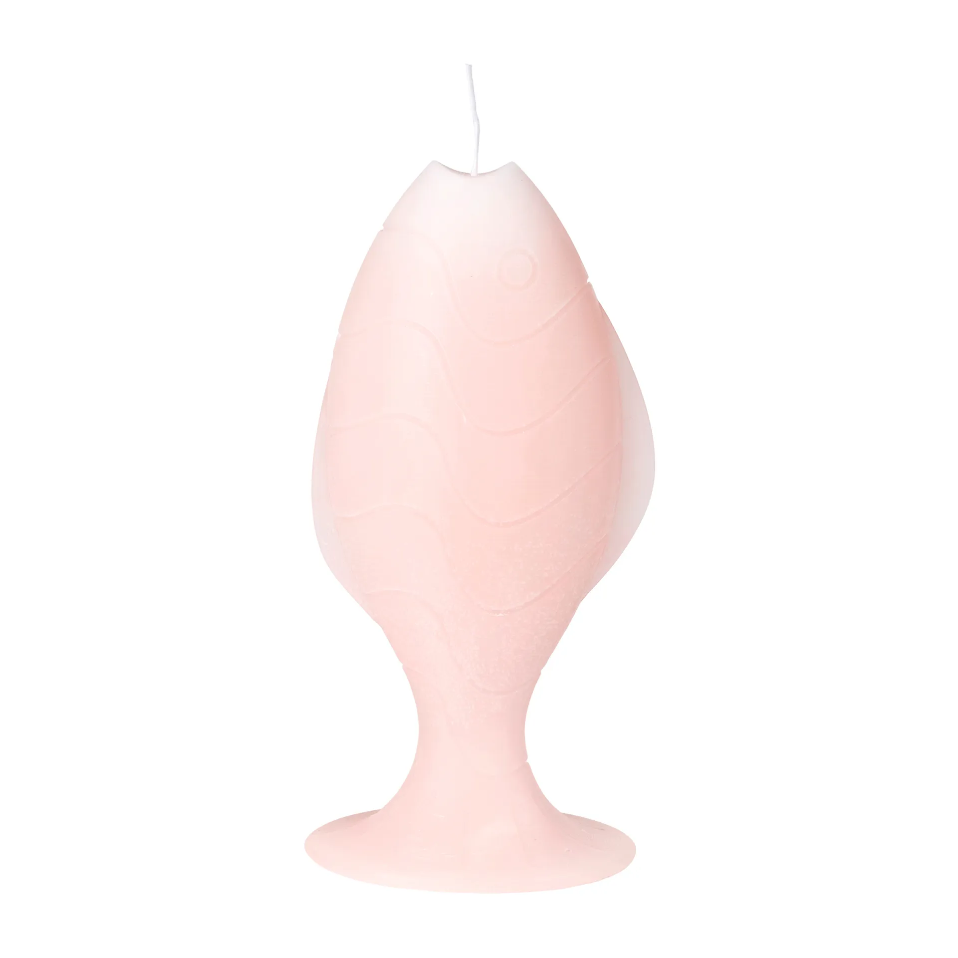 Fish Kerze 22cm, Light pink Broste Copenhagen