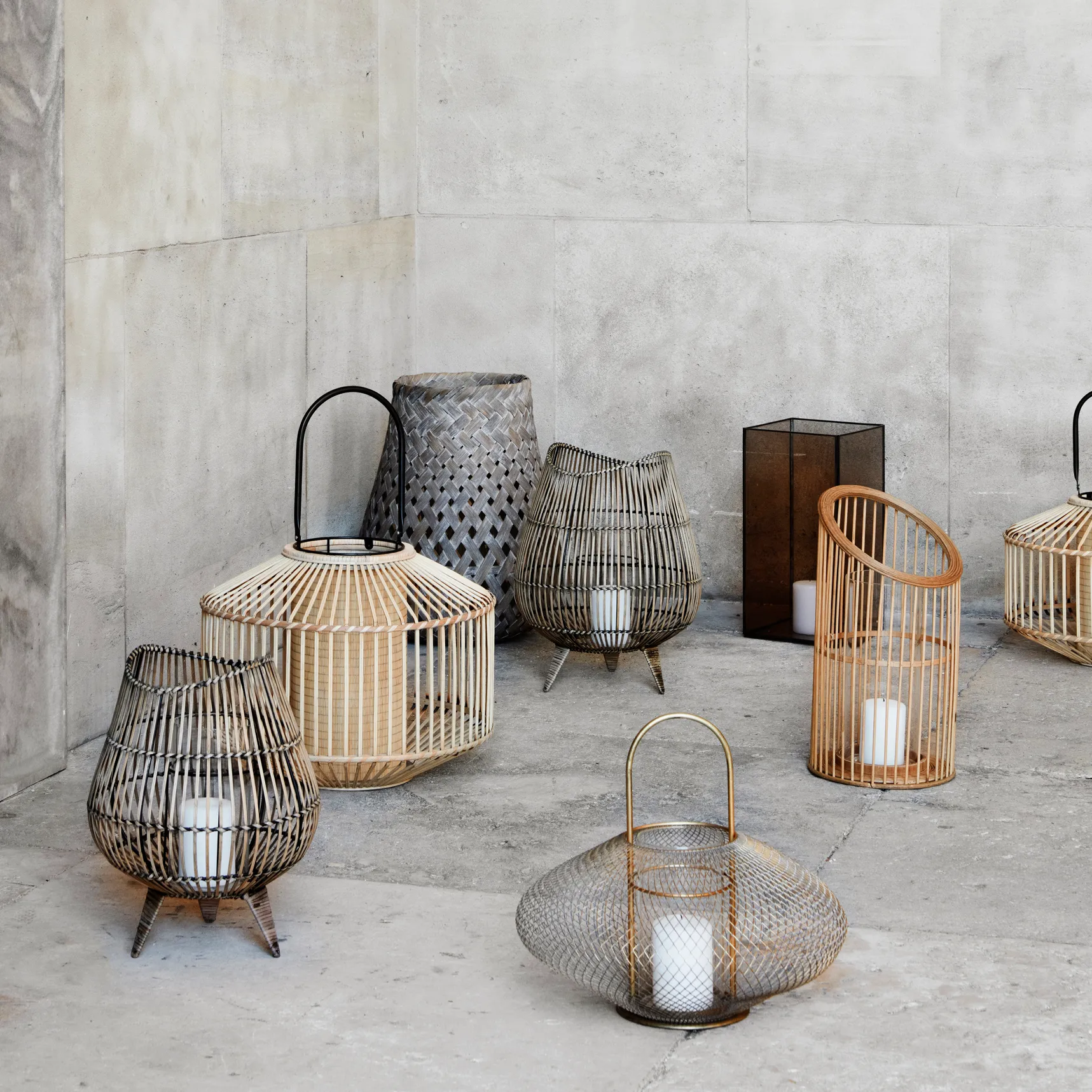 Flax Laterne Bambus, Groß Broste Copenhagen