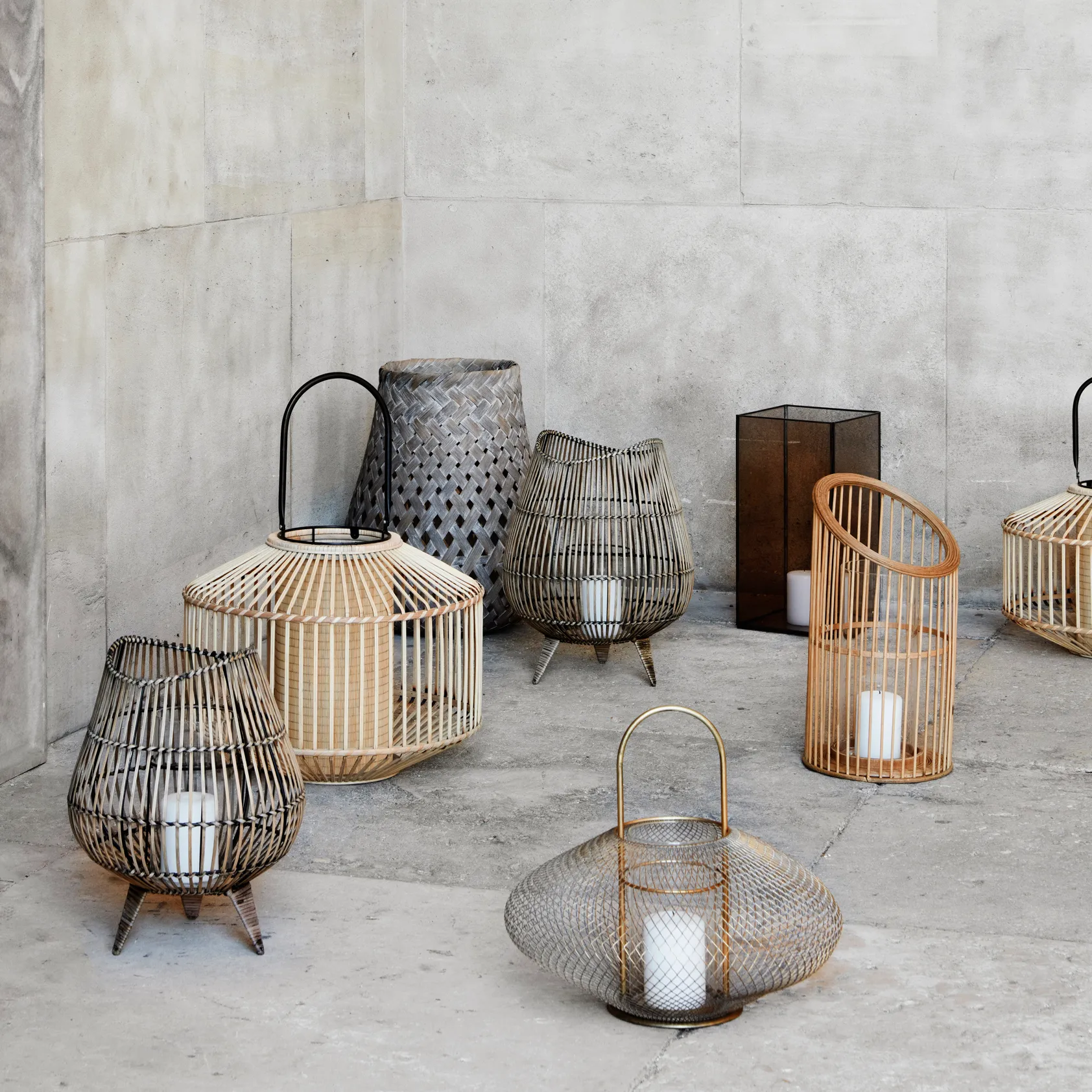 Flax Laterne Bambus, Klein Broste Copenhagen