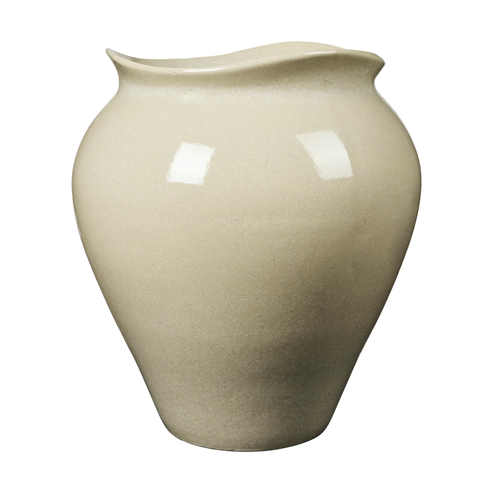 Florentina Bodenvase XL 57 cm, Beige Broste Copenhagen