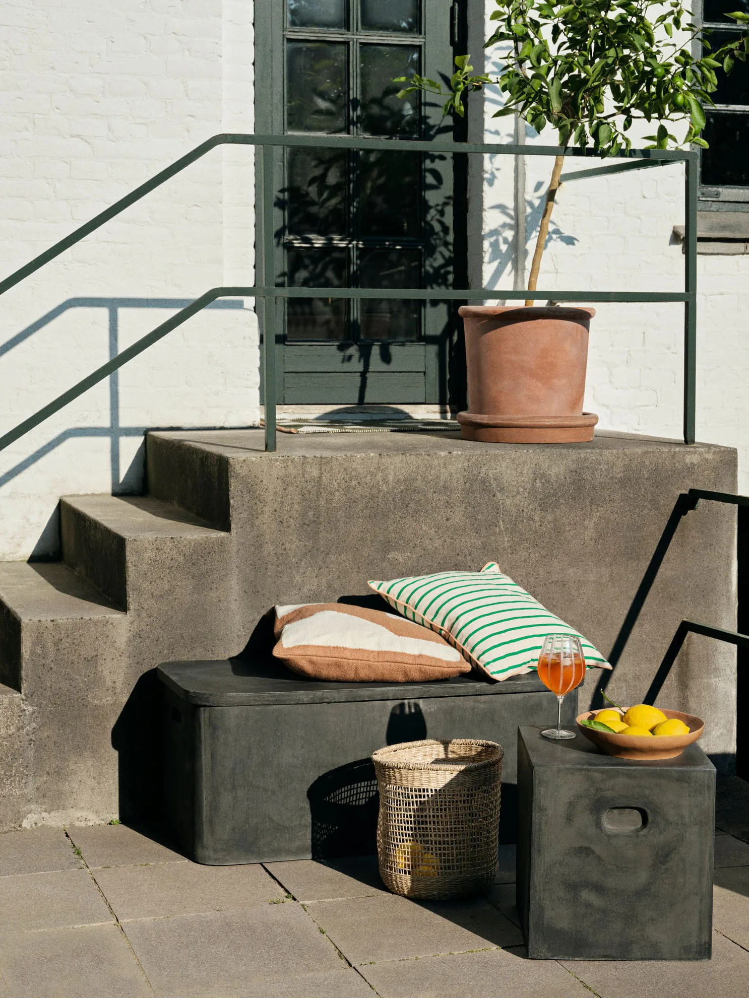 Franca Kissenbezug 50 x 50cm, Jelly green Broste Copenhagen