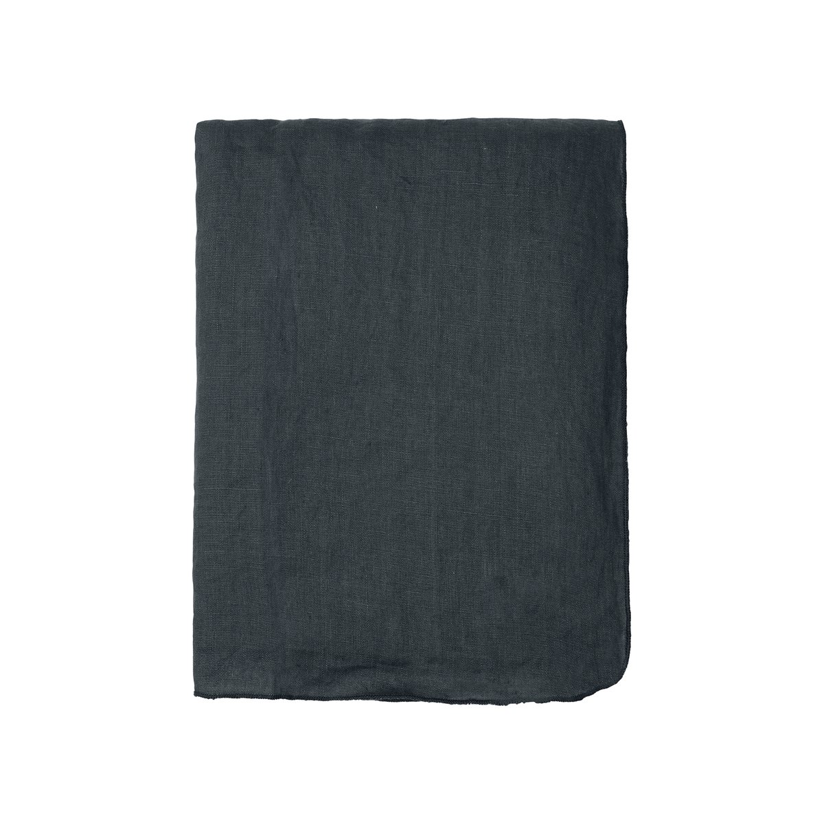 Broste Copenhagen Gracie Eco Tischdecke 160x300 cm Grau-blau