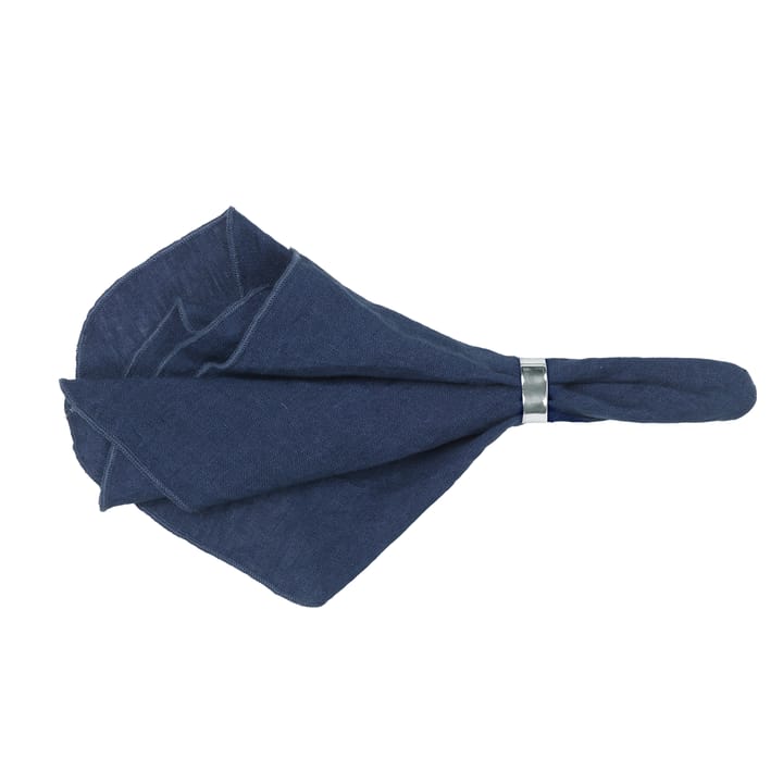 Gracie Leinenserviette - Dunkelblau (Insignia blue) - Broste Copenhagen