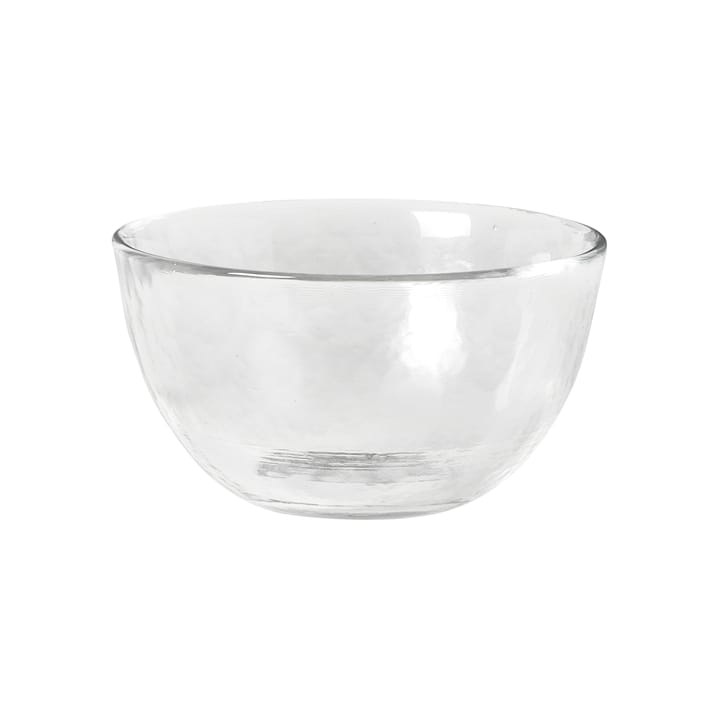 Hammered Glasschale Ø 9,5cm, Klar Broste Copenhagen