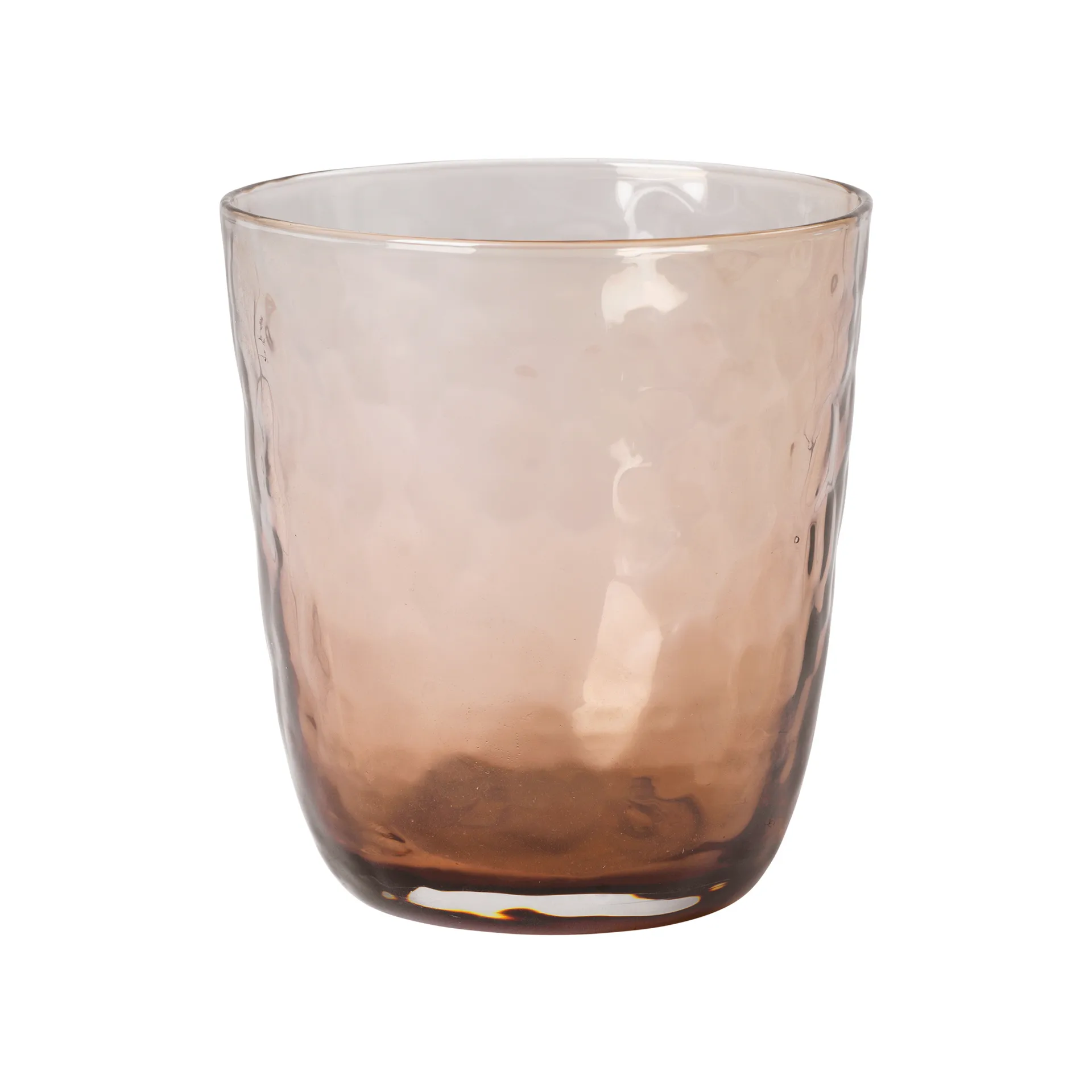 Hammered Trinkglas 33,5cl, Braun Broste Copenhagen
