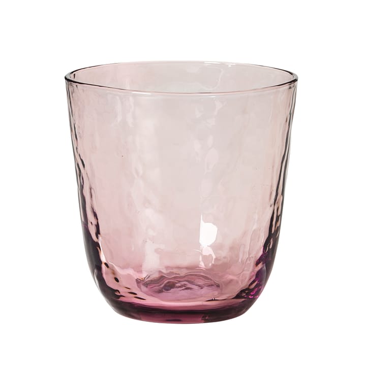Hammered Trinkglas 33,5cl, Lila Broste Copenhagen