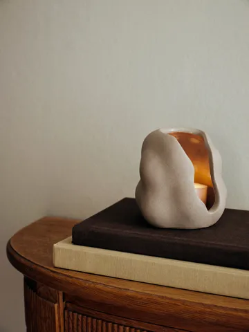 Hekla Hurricane-Lichterkette - Dove Grey, Ø9,5 cm - Broste Copenhagen