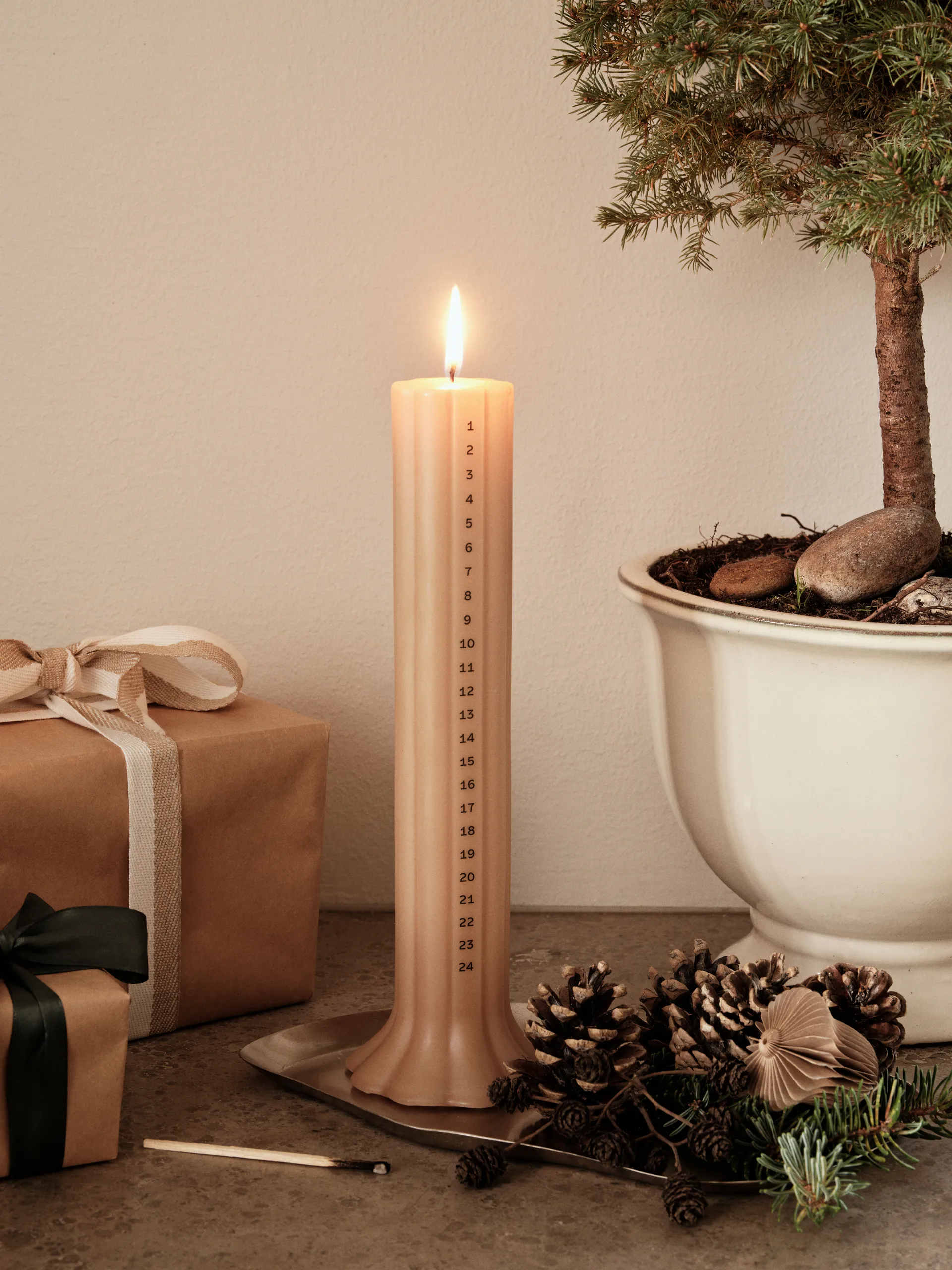 Heli Kalenderkerze, Walnut Broste Copenhagen