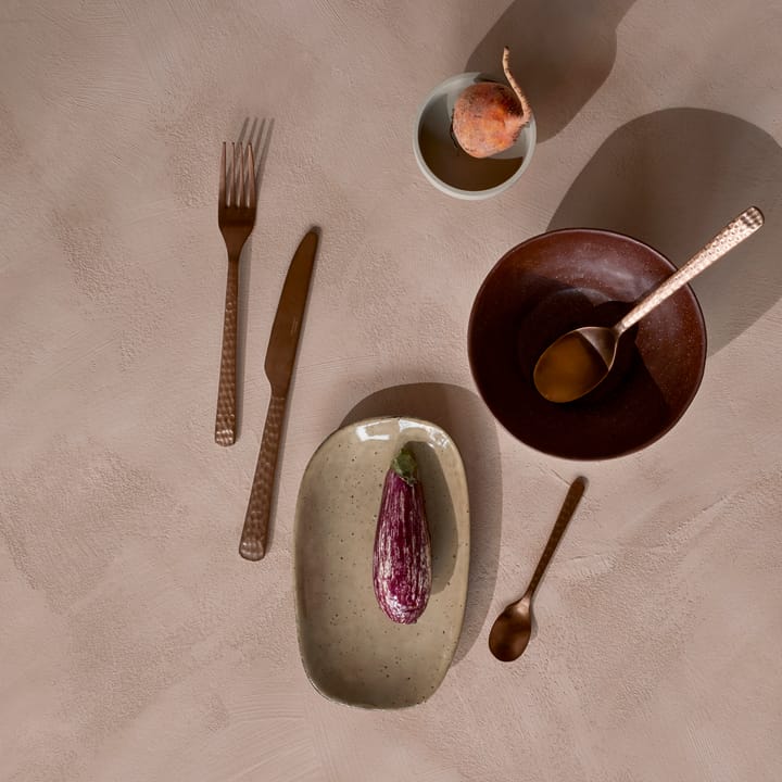 Hune Löffel - Copper hammered - Broste Copenhagen