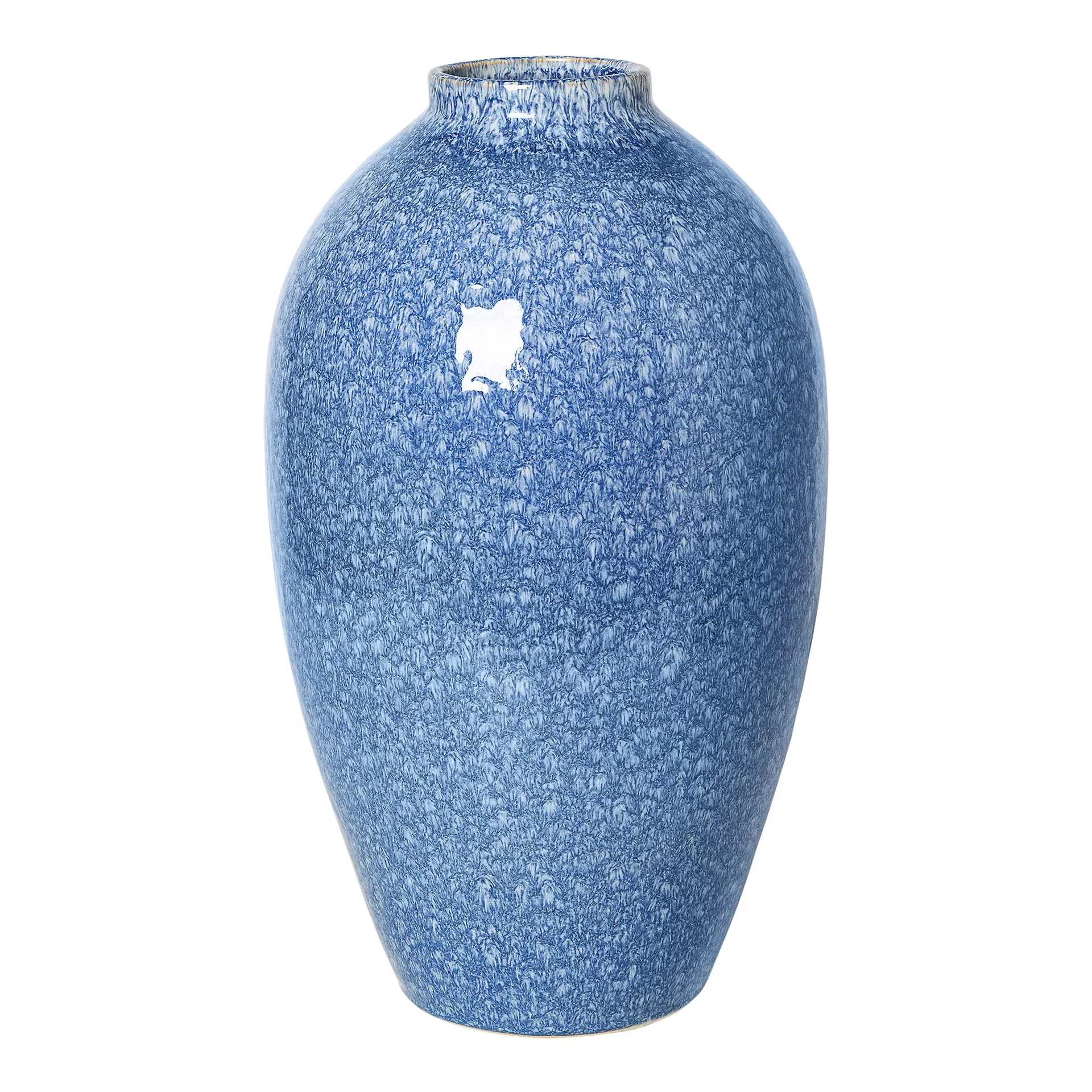 Ingrid Keramikvase 40cm, Insignia blue-white Broste Copenhagen