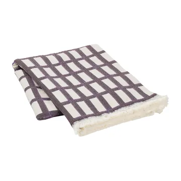 Isa Baumwolldecke 130 x 180cm - Decadent cocolate-purple - Broste Copenhagen