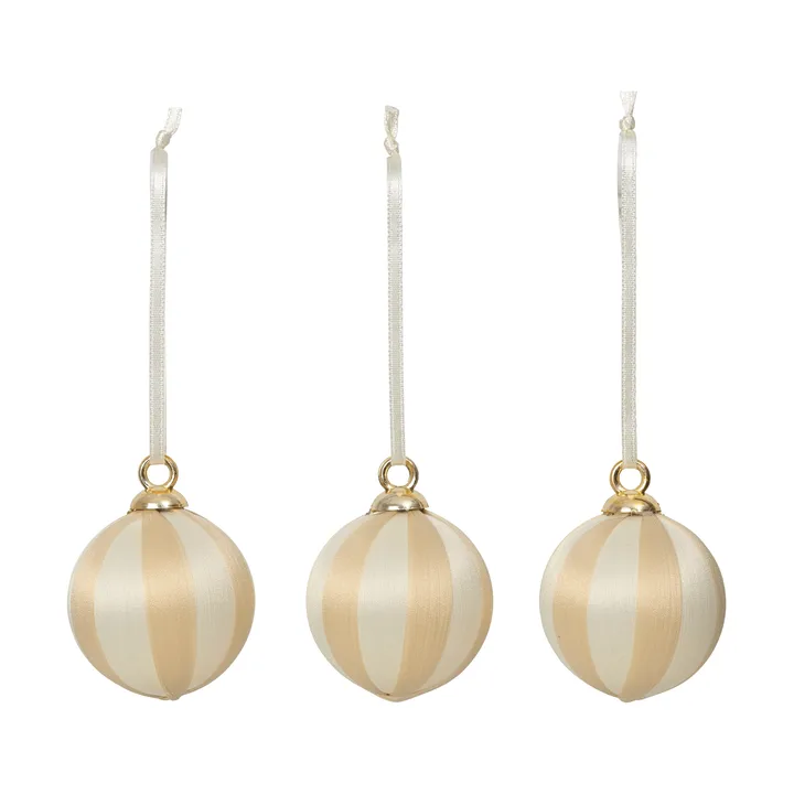 Joy Christbaumkugel - Off white-Beige - Broste Copenhagen