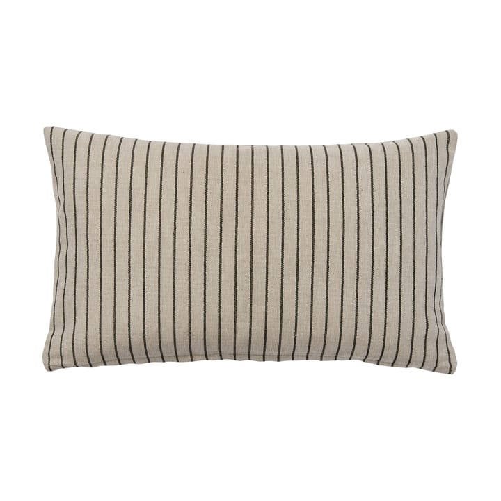 Karen Kissenbezug, Light beige-black, 30x50 cm Broste Copenhagen