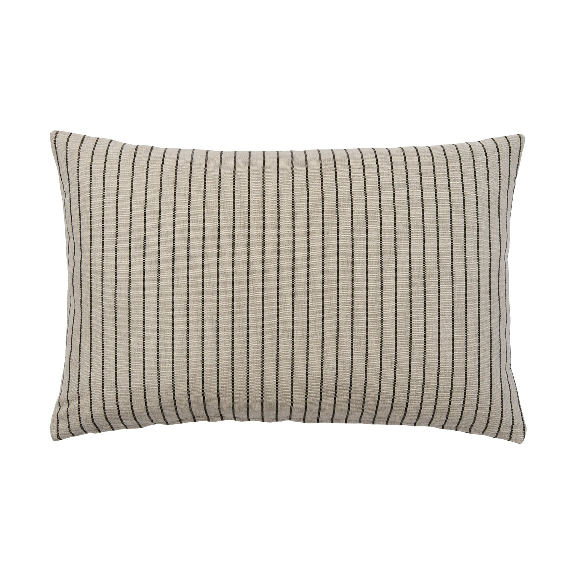 Karen Kissenbezug, Light beige-black, 40x60 cm Broste Copenhagen