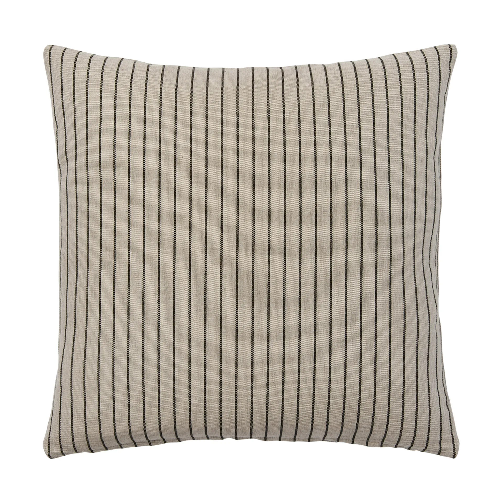 Karen Kissenbezug, Light beige-black, 50x50 cm Broste Copenhagen