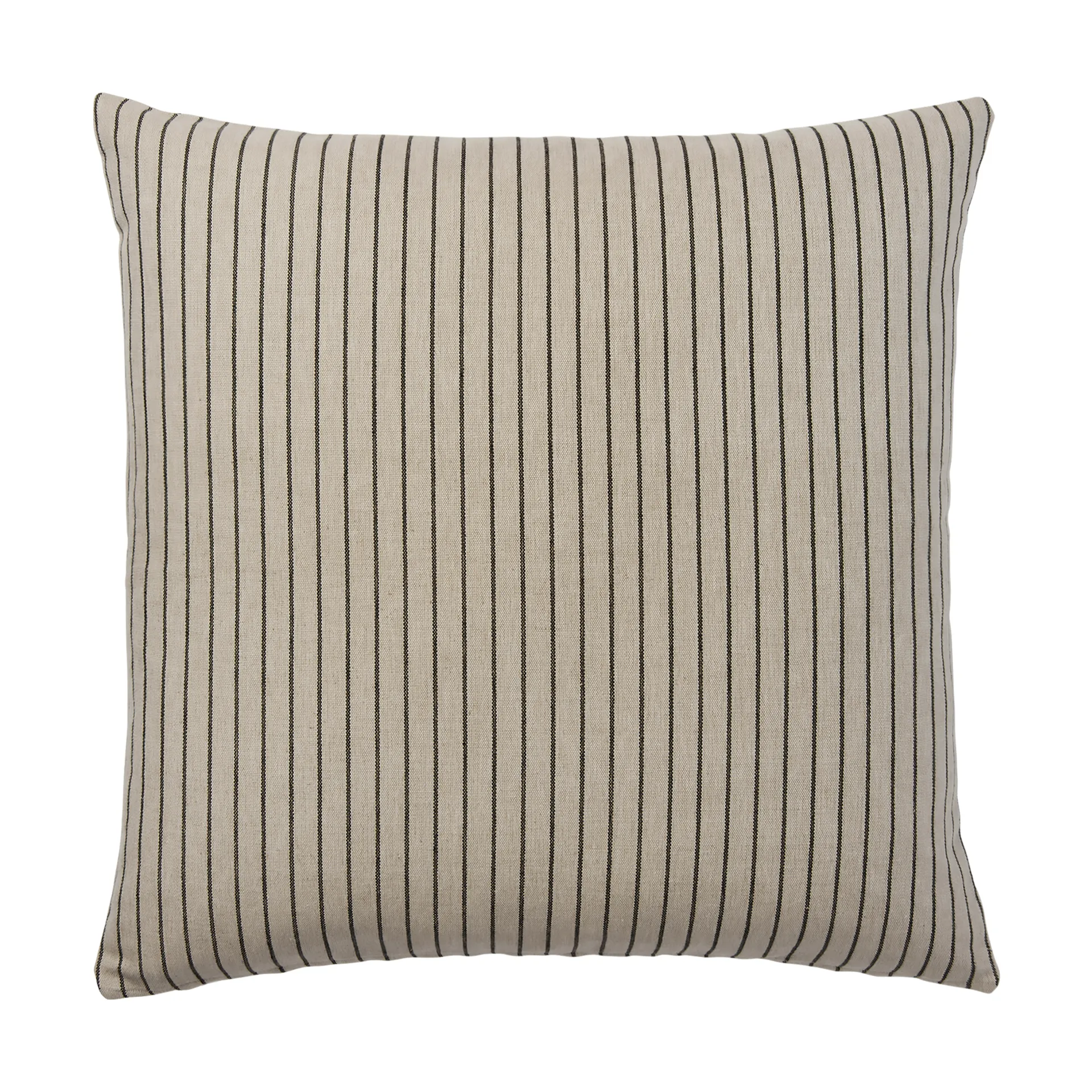 Karen Kissenbezug, Light beige-black, 60x60 cm Broste Copenhagen