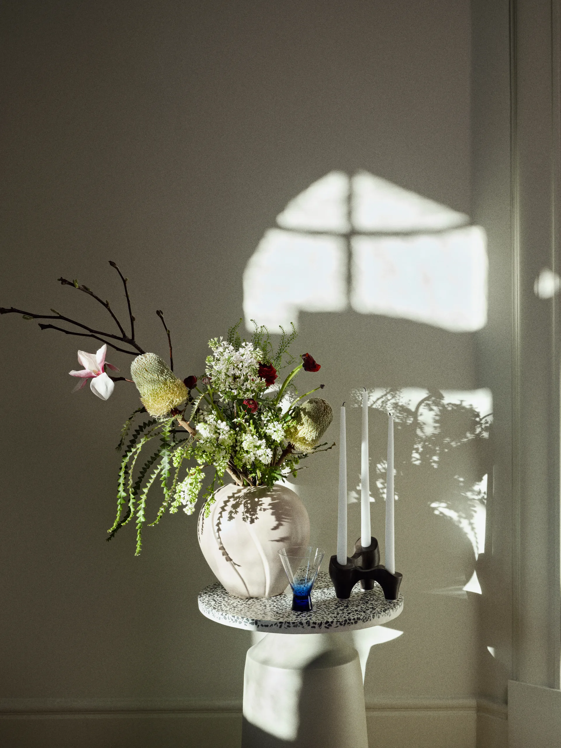 Laia Kerzenhalter 16x14x12 cm, Antique brown Broste Copenhagen