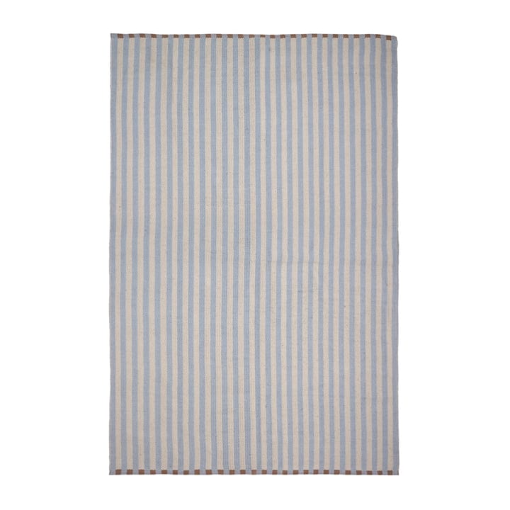 Lamel Teppich 140 x 200cm - Serenity blue-light warm grey - Broste Copenhagen