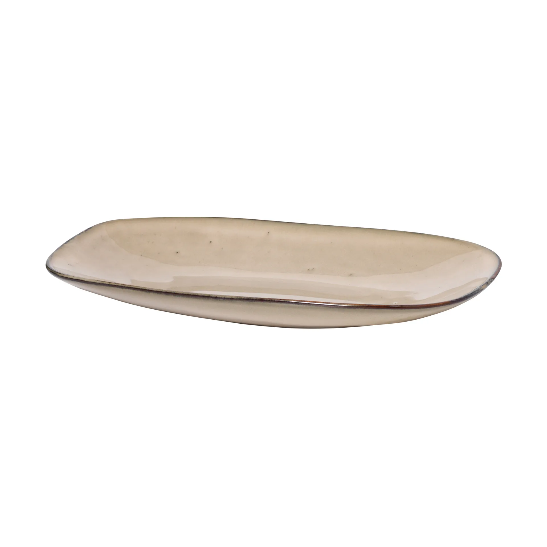 Larni Teller 16 x 26,5cm, Beige Broste Copenhagen