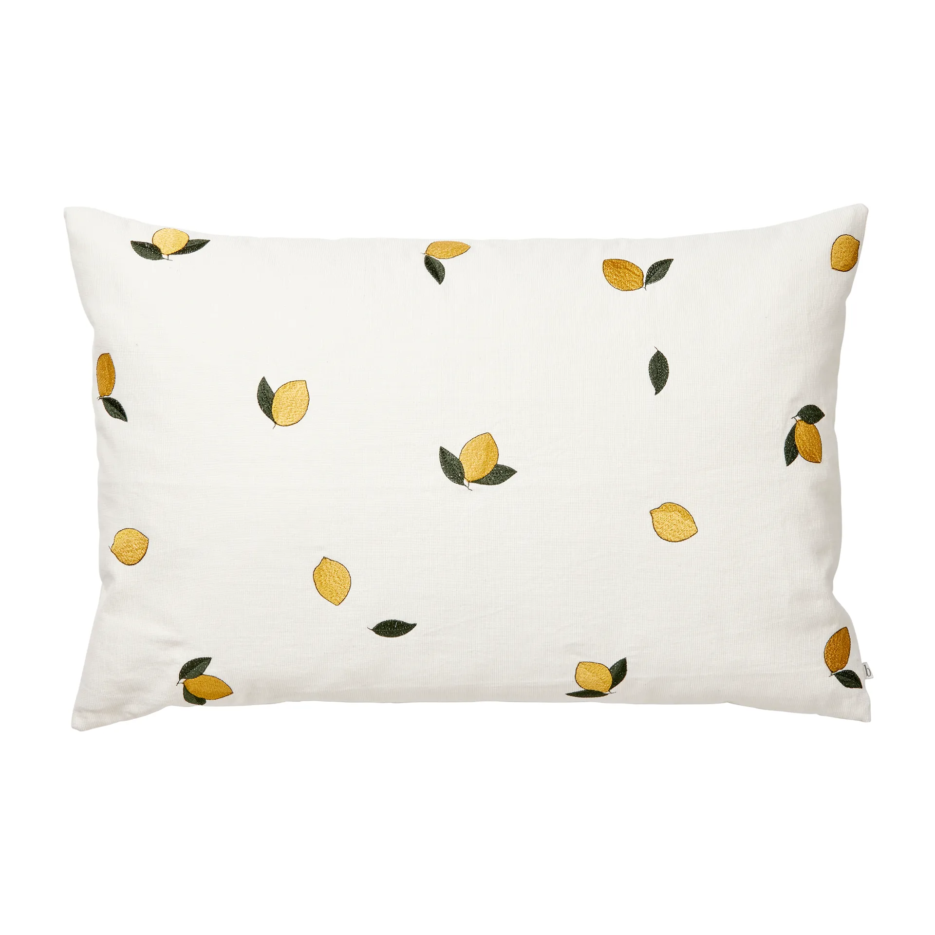 Lemon Kissenbezug 40 x 60cm, Golden yellow Broste Copenhagen